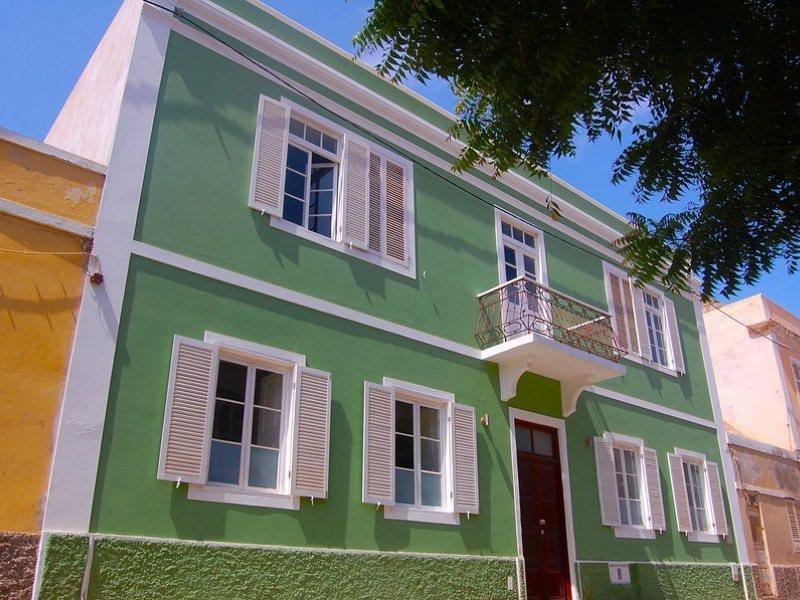 Casa Colonial Hotell Mindelo Eksteriør bilde